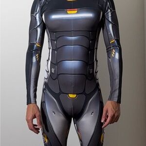 Men Robot Costume from Candy Catz - Justice Bot Male Costume. Lilke brand new